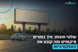 מיקום שלטי חוצות